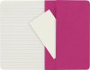Блокнот Moleskine CAHIER JOURNAL CH011D17 Pocket 90x140мм обложка картон 64стр. линейка розовый неон (3шт)