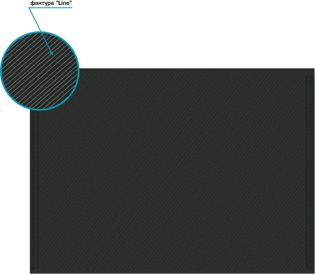 Конверт на кнопке Бюрократ DeLuxe DL801BLCK/1 A4 пластик 0.18мм черный