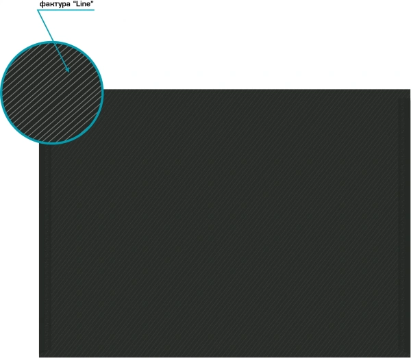 Конверт на кнопке Бюрократ DeLuxe DL801BLCK/1 A4 пластик 0.18мм черный