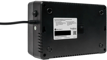 Источник бесперебойного питания Systeme Electriс BV BVSE600RS 360Вт 600ВА черный