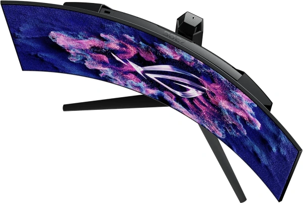 Монитор Asus 34" ROG Swift PG34WCDM черный OLED LED 21:9 HDMI матовая HAS Piv 450cd 178гр/178гр 3440x1440 240Hz FreeSync Premium DP 2K USB 8.4кг