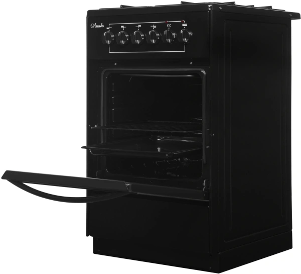 Плита Комбинированная Лысьва ЭГ 401-2у черный