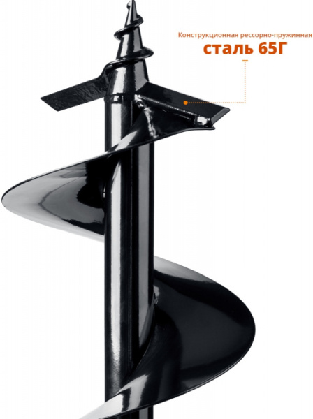 Бур для мотобуров Зубр 7051-20