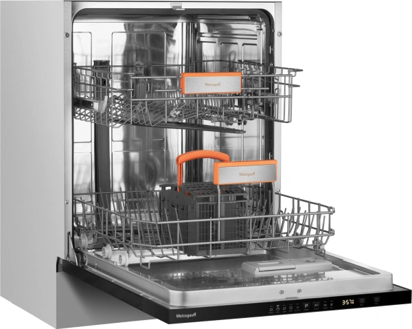 Посудомоечная машина встраив. Weissgauff BDW 6025 D Infolight полноразмерная антрацит