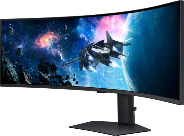 Монитор Samsung 49" Odyssey G9 S49CG954EIXCI черный VA LED 32:9 HDMI матовая HAS Piv 450cd 178гр/178гр 5120x1440 240Hz FreeSync Premium Pro DP DQ 15.6кг