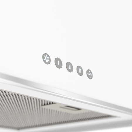 Вытяжка каминная Elikor MiX 50П-650-Э3Д белый управление: электронное (1 мотор)