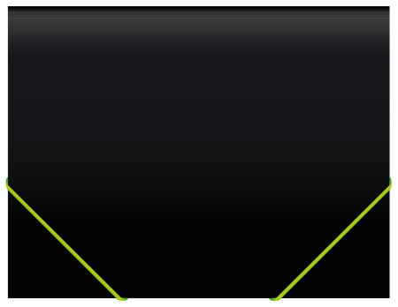 Портфель Бюрократ Black Opal BLPP13 13 отдел. A4 пластик 0.7мм черный/ассорти