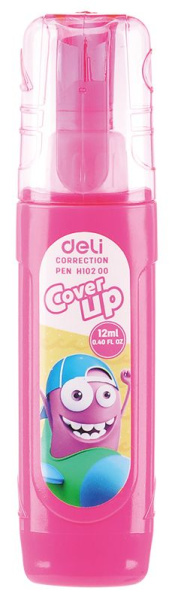 Ручка корректор Deli Cover UP EH10200 шариковый белый 12мл