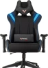 Кресло игровое Zombie VIKING 4 AERO черный/синий текстиль/эко.кожа с подголов. крестов. пластик