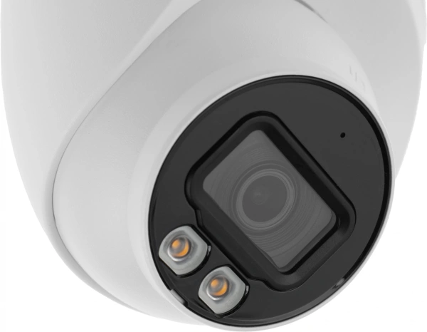 Видеокамера IP Dahua DH-IPC-HDW2449TP-S-LED-0280B 2.8-2.8мм цв. корп.:белый