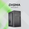 Корпус Digma DCC-MN301 черный без БП mATX 2xUSB2.0 audio
