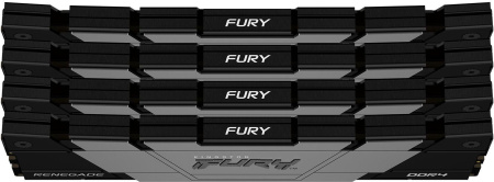 Память DDR4 4x16GB 3200MHz Kingston KF432C16RB12K4/64 Fury Renegade Black RTL Gaming PC4-25600 CL16
