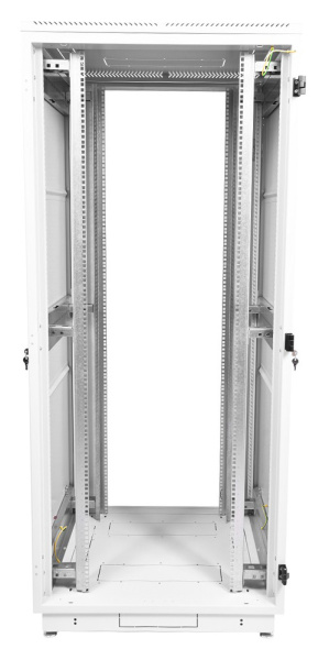 Шкаф коммутационный ЦМО (ШТК-М-42.8.10-4ААА) напольный 42U 800x1000мм пер.дв.перфор. задн.дв.перфор. 2 бок.пан. направл.под закл.гайки 550кг серый 855мм 134.3кг 180град. 2030мм IP20