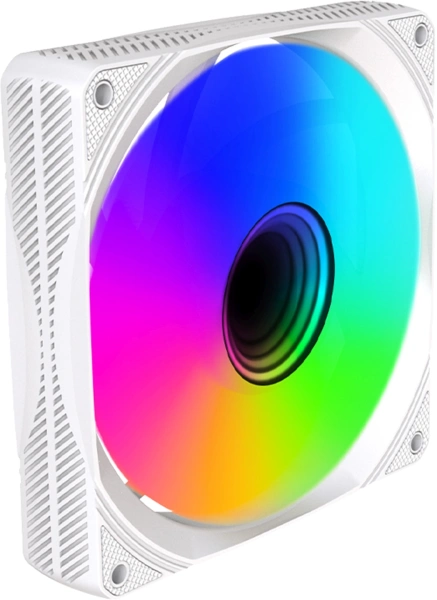 Вентилятор для корпуса Bloody BD-CF120ARGB1 ARGB 120х120x25 белый 4-pin 26дБ (BD-CF120ARGB1-WH) Ret