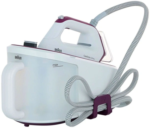 Парогенератор Braun IS5155WH 2400Вт белый/сиреневый