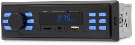 Автомагнитола Digma MCP-225B 1DIN 2x35Вт 2