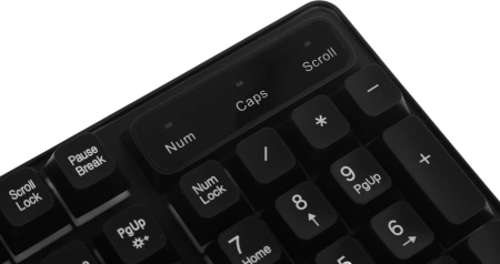 Клавиатура Defender Arx GK-196L RU черный USB for gamer LED