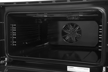 Духовой шкаф Электрический Hyundai HEO 64512 WG стекло белое