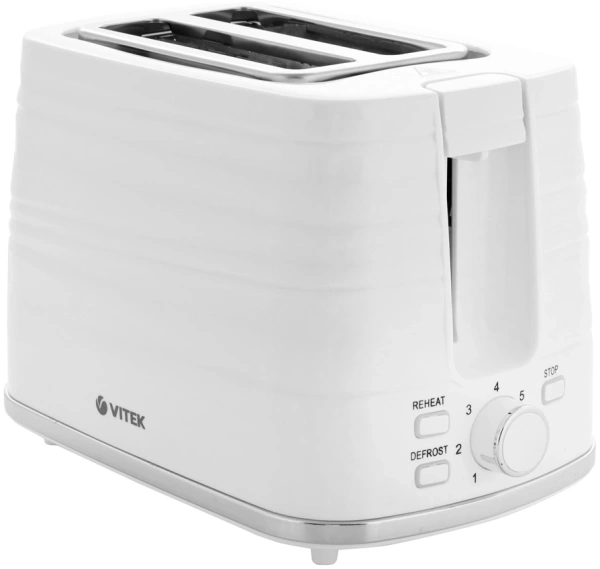 Тостер Vitek VT-1575 930Вт белый