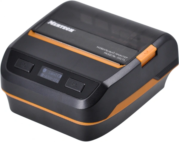 Термопринтер Mertech DELTA (4603) 203dpi 75мм/с/USB/BT для печ.накл. серый