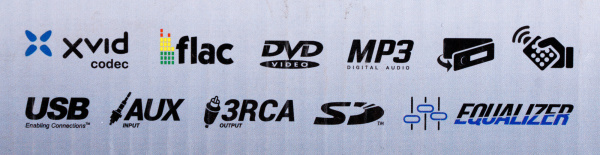 Автомагнитола CD DVD ACV AVD-2010BM 1DIN 4x50Вт