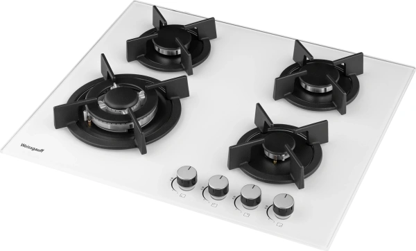 Газовая варочная поверхность Weissgauff HGG 640 WG Nano белый