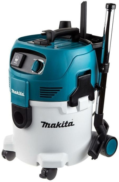 Строительный пылесос Makita VC3012L 1200Вт (уборка: сухая/влажная) синий