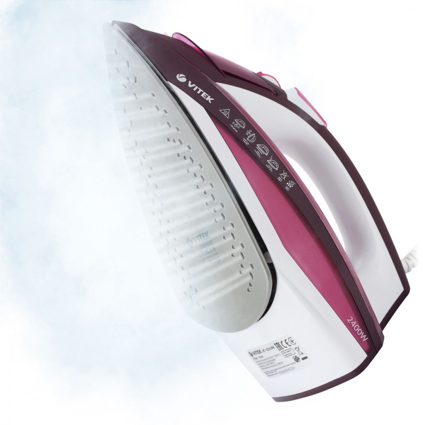 Утюг Vitek VT-1215 PK 2400Вт розовый
