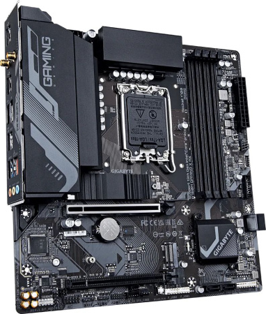Материнская плата Gigabyte B760M GAMING X AX Soc-1700 Intel B760 4xDDR5 mATX AC`97 8ch(7.1) 2.5Gg RA