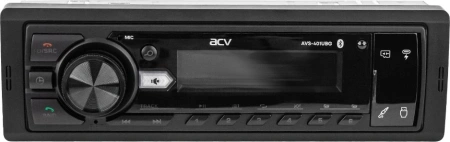 Автомагнитола ACV AVS-401UBG 1DIN 4x50Вт v5.0 AUX 2 (43342)