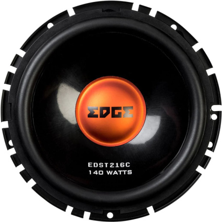 Колонки автомобильные Edge EDST216C-E6 140Вт 86дБ 4Ом 16см (6дюйм) (ком.:4кол.) компонентные двухполосные
