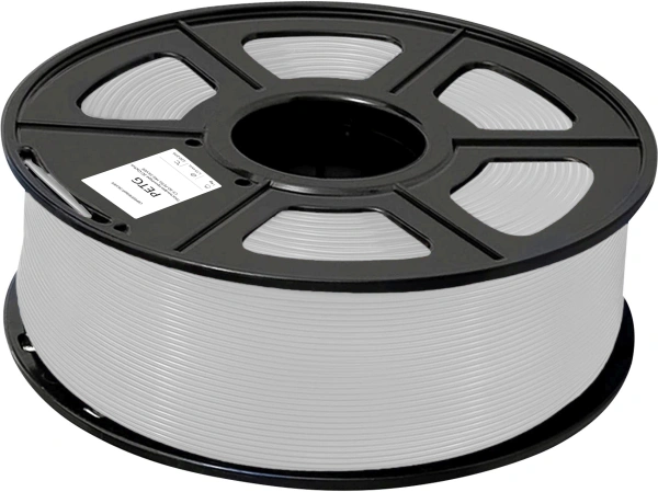 Пластик для принтера 3D Cactus CS-3D-PETG-1KG-SILVER PETG d1.75мм 1кг L316м 1цв.