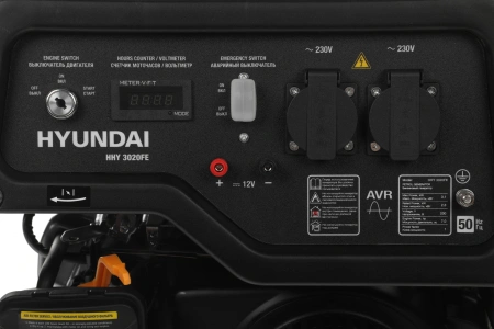 Генератор Hyundai HHY 3020FE 3.1кВт