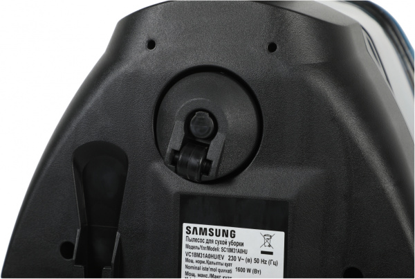 Пылесос Samsung VC18M31A0HU/EV 1800Вт голубой/черный