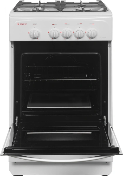 Плита Газовая Gefest CG 50М02 К73 белый (без крышки) реш.чугун