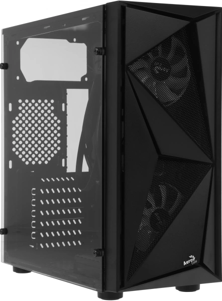 Корпус Aerocool Glider Cosmo-G-BK-v1 черный без БП ATX 2x120mm 2xUSB2.0 1xUSB3.0 audio