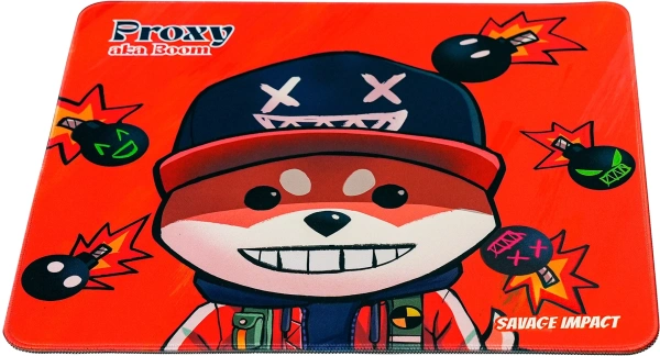 Коврик для мыши A4Tech Bloody BP-45 Proxy Boom Fire Большой рисунок 450x400x5мм (BP-45)