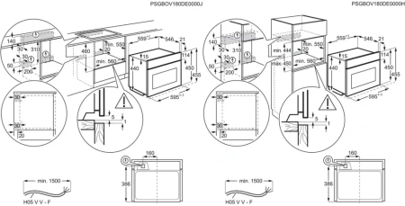 Духовой шкаф Электрический AEG KMK965090T черный матовый