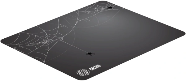 Коврик для мыши Cactus Spider gray черный 250x200x3мм (CS-MP-D13S)