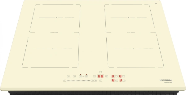 Индукционная варочная поверхность Hyundai HHI 6786 BE бежевый