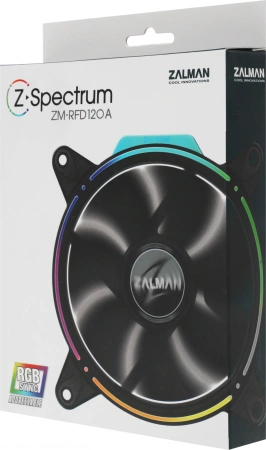 Вентилятор Zalman ZM-RFD120A Addressable RGB 120x120mm 3-pin 26dB 160gr LED Ret