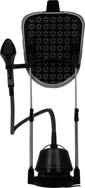 Отпариватель напольный Kitfort КТ-9112 1580Вт черный/серебристый