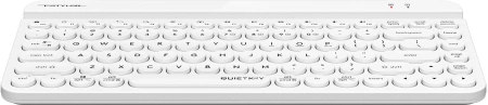 Клавиатура A4Tech Fstyler FBK30 белый USB беспроводная BT/Radio slim Multimedia (FBK30 WHITE)