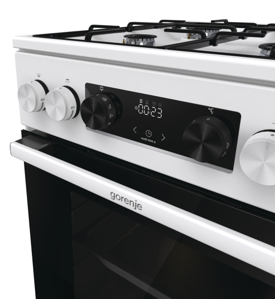 Плита Комбинированная Gorenje GK5C60WJ белый (без крышки) реш.сталь