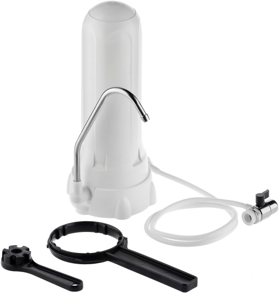 Водоочиститель Гейзер 1УЖ евро белый