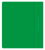 Папка-скоросшиватель Бюрократ Люкс -PSL20A5GRN A5 прозрач.верх.лист пластик зеленый 0.14/0.18