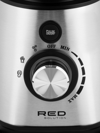 Блендер стационарный Red Solution RSB-M3404 1200Вт черный/стальной
