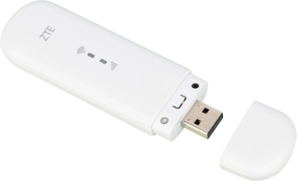 Модем 2G/3G/4G ZTE MF79N USB Wi-Fi Firewall внешний белый