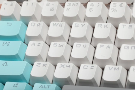 Клавиатура A4Tech Bloody S510R механическая белый USB for gamer LED (S510R USB ICY WHITE/BLMS RED)