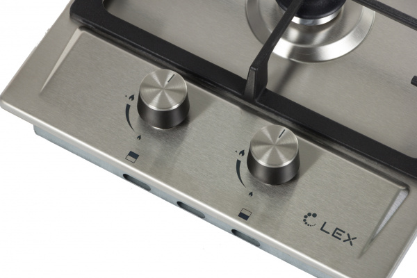 Газовая варочная поверхность Lex GVS 321 IX нержавеющая сталь